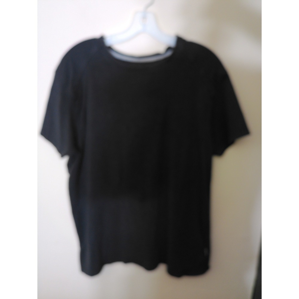 Kenneth Cole T-Shirt Men Large Charcoal Gray Heathered Organic Cotton Tee